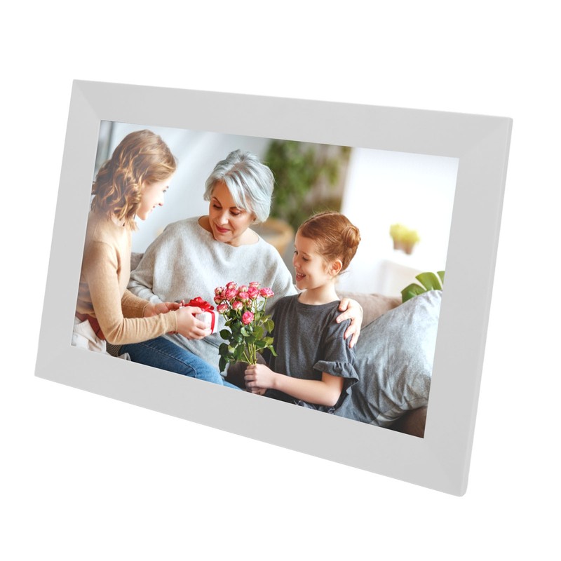 WiFi Digital Picture Frame 10.1 Inch 1280x800 Touch Screen Smart