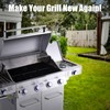 BMMXBI D010021002 Grease Tray Replacement Parts for Monument Grills 4-Burner