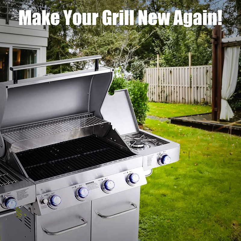 BMMXBI D010021002 Grease Tray Replacement Parts for Monument Grills 4-Burner