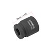 uxcell 3 Pcs 1/2-Inch Drive by 24mm Shallow Impact Socket,