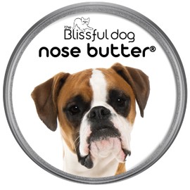 The Blissful Dog Fawn Boxer Unscented Nose Butter Tin, 2-Ounce