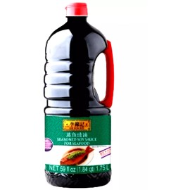 Lee Kum Kee Seasoned Soy Sauce For SeaFood  Extra Large Size 59 oz~12/16/2025