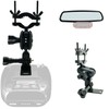 ChargerCity AccessoryBasics Rearview Mirror Stem Radar Detector Mount for Uniden
