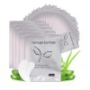 100 Pares De Parches Hidrogel Para Extensión Pestañas Mink Blanco