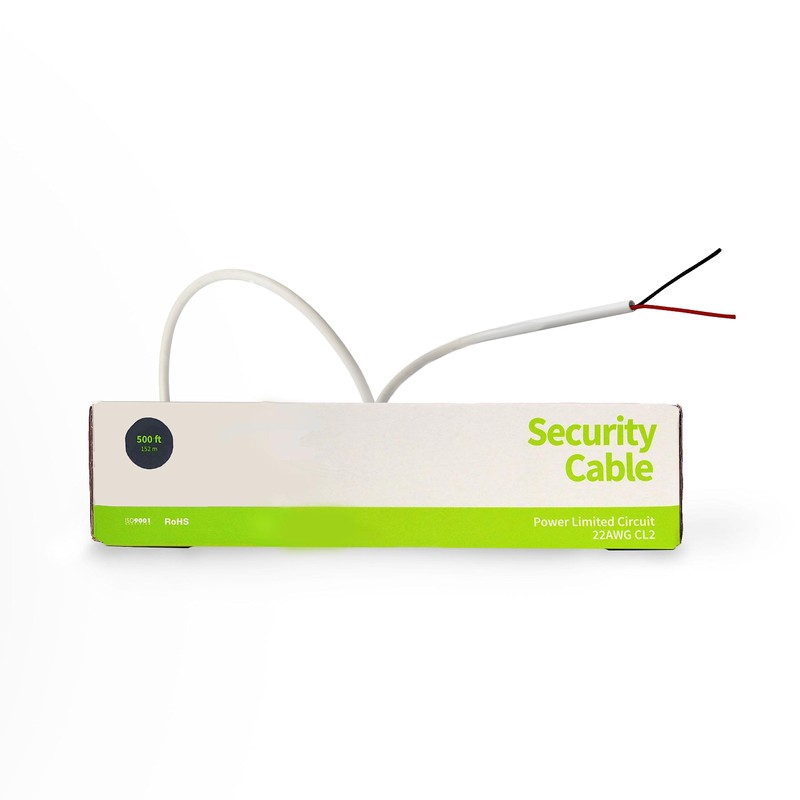 Best 500ft 22/2 Unshielded CCA Security Alarm Control Wire Stranded