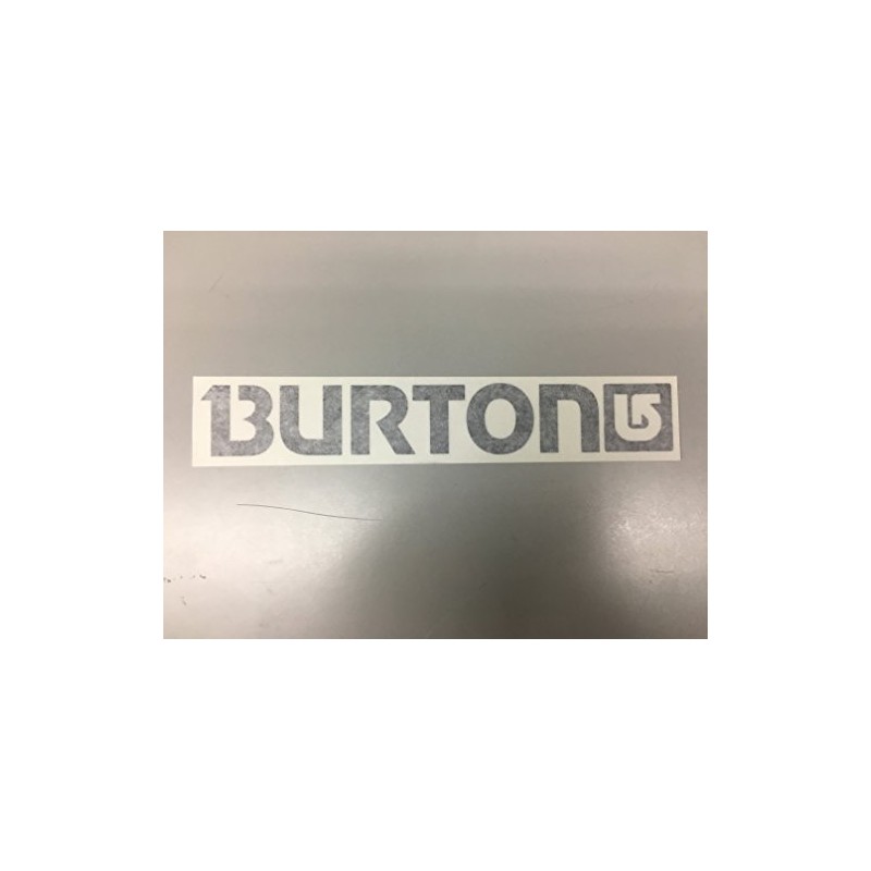 Burton 01 Black Stickers