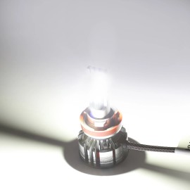 SHENKENUO 4X LED Headflight For Can-Am Defender HD5 HD8 HD10 Combo Bulbs H11+H11 Light Kit