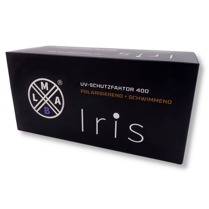 LMAB Floating Polarising Glasses Fishing Model Iris with Case and