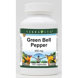Green Bell Pepper - 450 mg (100 Capsules, ZIN: 521117)