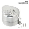 Radiator Coolant Expansion Water Tank Aluminium Alloy Polished Replacement for