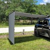 Yescom 6.4x6.7 Ft RV Awning Side Wall for Car Side