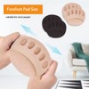 Forefoot Pads, Forefoot Shoe Pads, Metatarsal Foot Pad, Honeycomb Fabric
