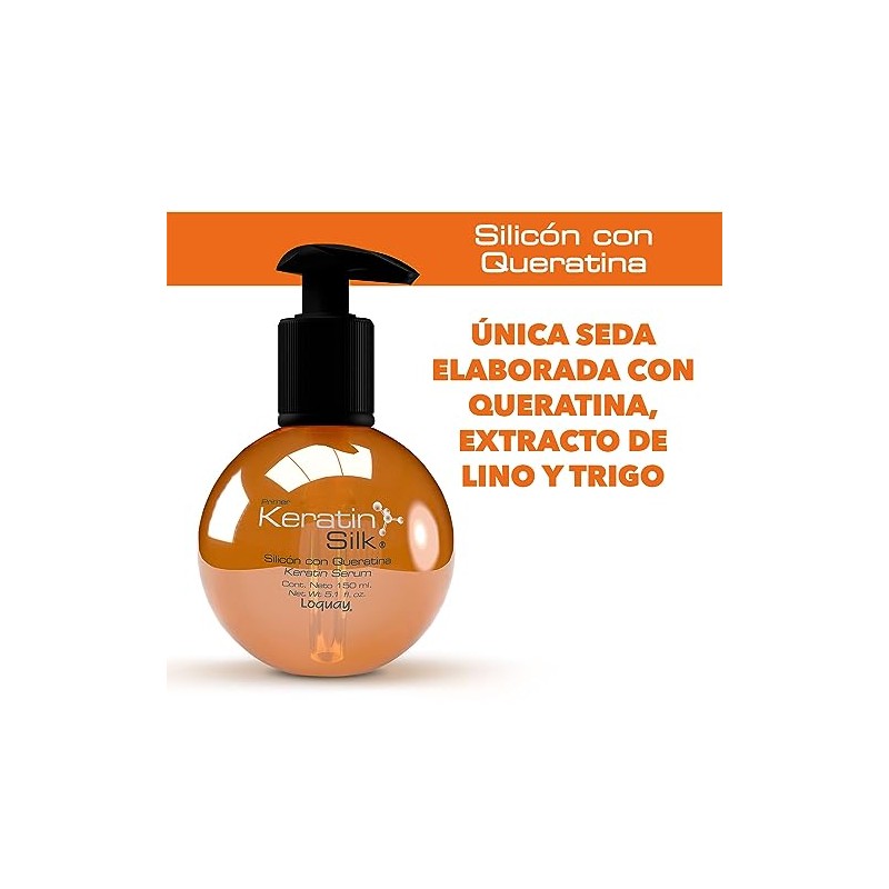 Loquay keratina protectora para tu cabello