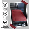 Piburth Car Center Console Armrest Pad, 12.6X 7.2 Inch PU
