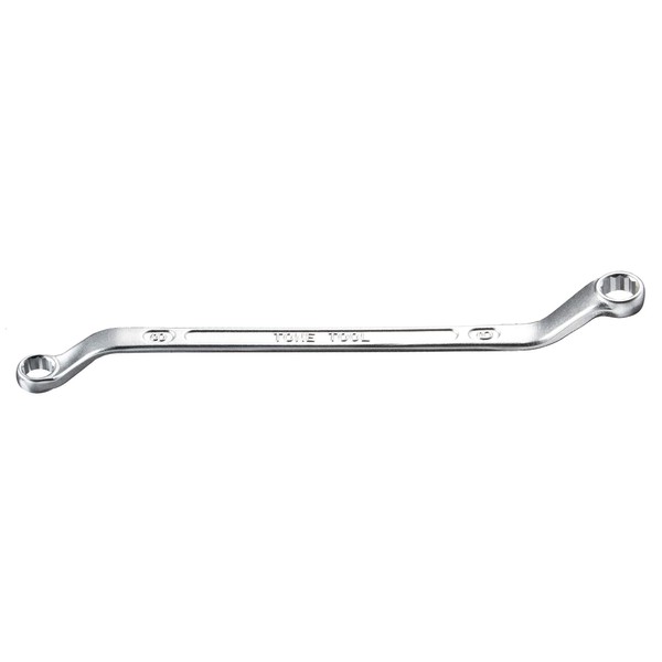 TONE HPM45-0809 Long Glasses Wrench (45°) Double Side Width 0.3 x 0.4 inches (8 x 9 mm)