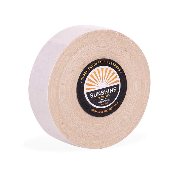 Extended Wear Hair System Tape Roll - Super Cloth Wig Tape - Stylist Friendly Hard Bonding Hair Tape - 1-14 Day Hold - 1" x 12 yds