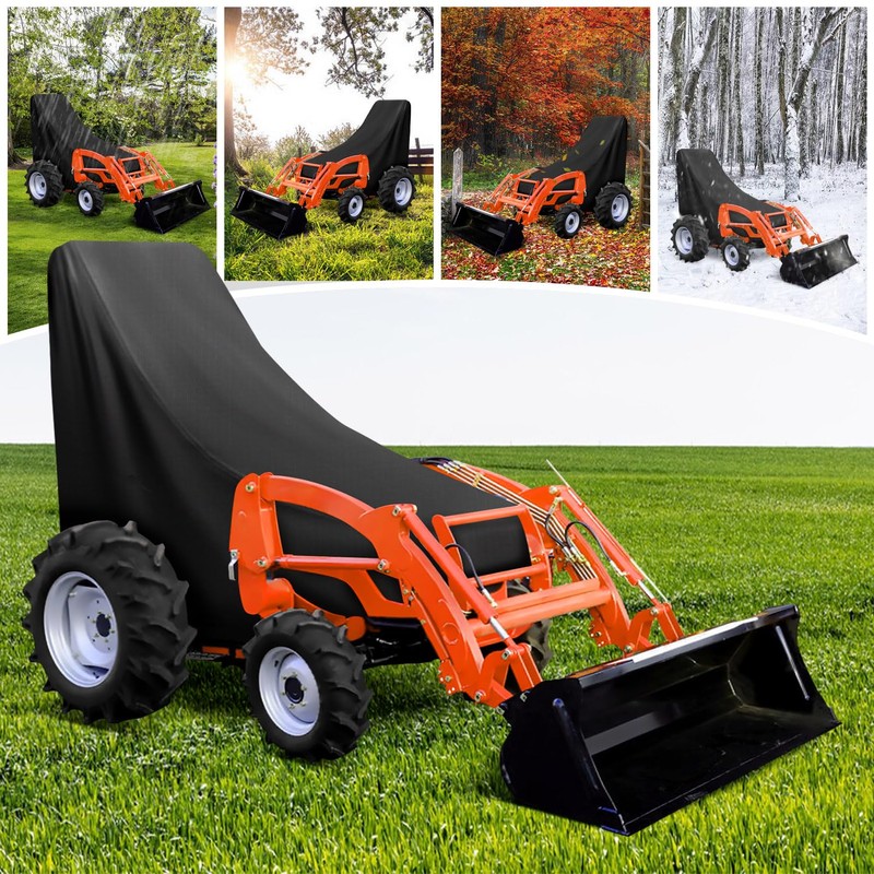 Tractor Cover Waterproof Compact Utility Tractor Heavy Duty 600D Thicken