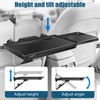 Feiezade 2 in 1 Comapct Steering Wheel Desk Headrest Tray
