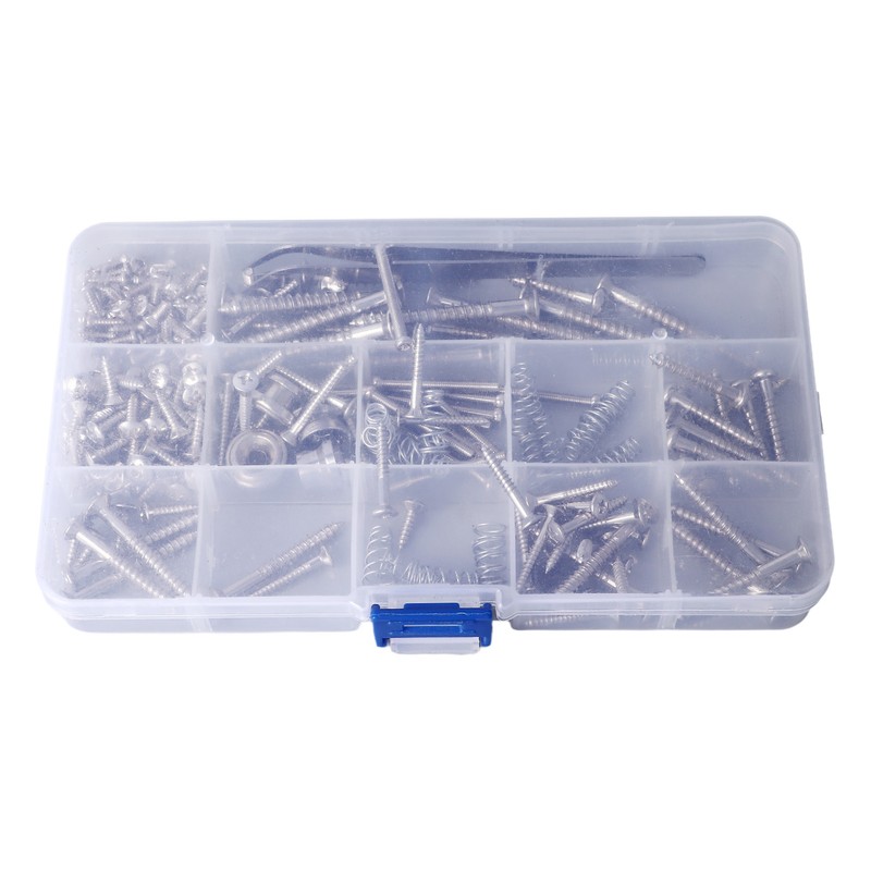 Guitar Repair Screw Kit Electric Acoustic Guitar Mounting Screws Strap
