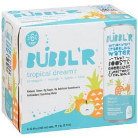 BABBL Tropical Dreamr Antioxidant Sparkling Water - 6pk/12 fl oz Can