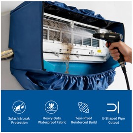 Mini Split Cleaning Kit, Fits 27" - 48" Long Units, Multi-Size