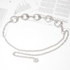 Weenkeey Moon Waist Chain Fashion Metal Chain Belt Adjustable Body