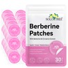 Berberine Patches Healthy Shape Support, Botanical Plant-Based Formula with Berberine,