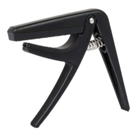 Enya Ukulele Capo Silver Suits Soprano, Concert and Tenor Ukes Spring Mechanism