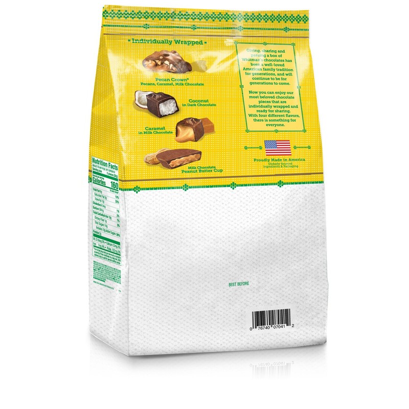 Whitman's Assorted Chocolates, 18.25 oz. Bag