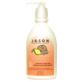 Jason Natural Products Citrus Satin Shower Body Wash, 30 Ounce - 3 per case.