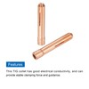 sourcing map 5pcs 13N21 TIG Welding Collet 0.04" (1mm) Copper
