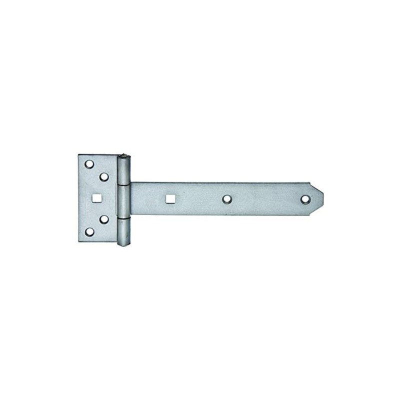 Tee Hinge with Riveted Pin Barrel: 191.5 x 34 mm