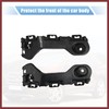 HEROFFIX 1 Pair Left and Right Side Front Bumper Mounting