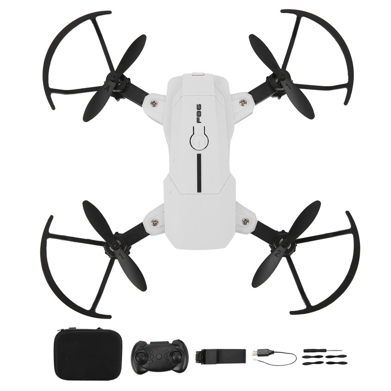F86 Mini Drone Foldable Doublearm Body Portable Helicopter Stable Flying