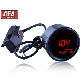 Afa Motors 30 PSI Turbo Gauge Blue LED Smoke Lens 2" 52mm Turbo Boost Gauge Sensor for Car AUTO 0~15V Universal