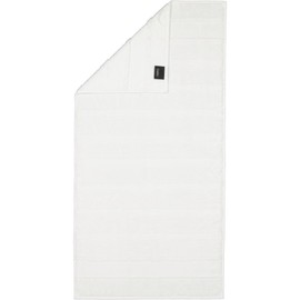 CAWÖ Home Noblesse2 Uni 1002 Hand Towels 50 x 100 cm White 600