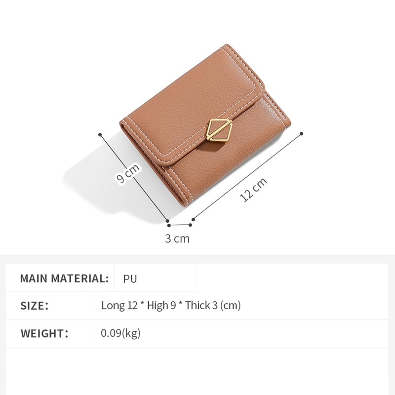 LEEXTON Women's Small and Short Format Wallet with RFID Blocking