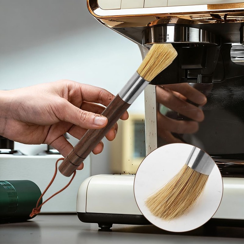 5 Pcs Coffee Grinder Cleaning Brush Set, Professional Espresso Cleaner
