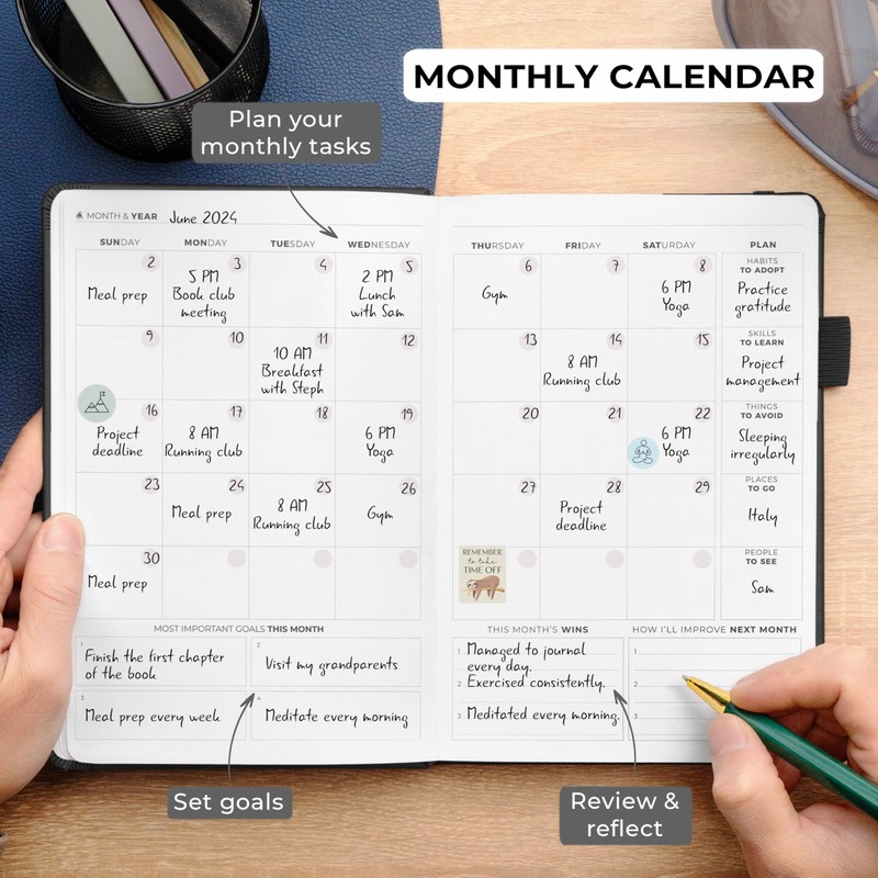 Clever Fox Self Mastery Journal – Guided Daily Reflection &