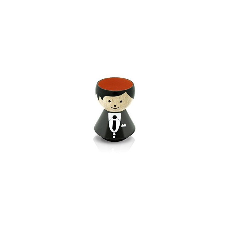 Lucie Kaas BF02BB Beech Wood Egg Cup 7cm