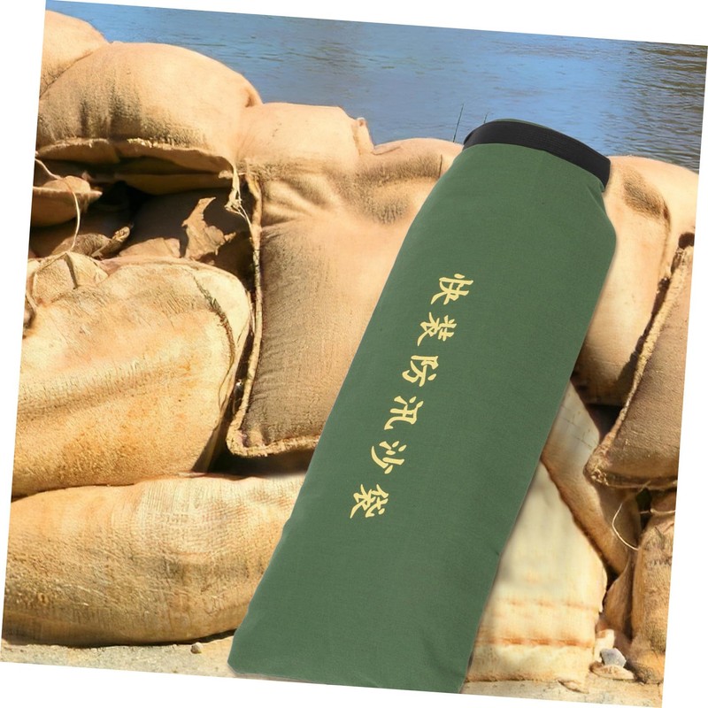 Operitacx Flood Barriers for Home Garage Canvas Sandbags Water-filled Weights