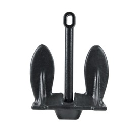 Extreme Max 3006.6527 BoatTector Vinyl-Coated Navy Anchor - 20 lbs.