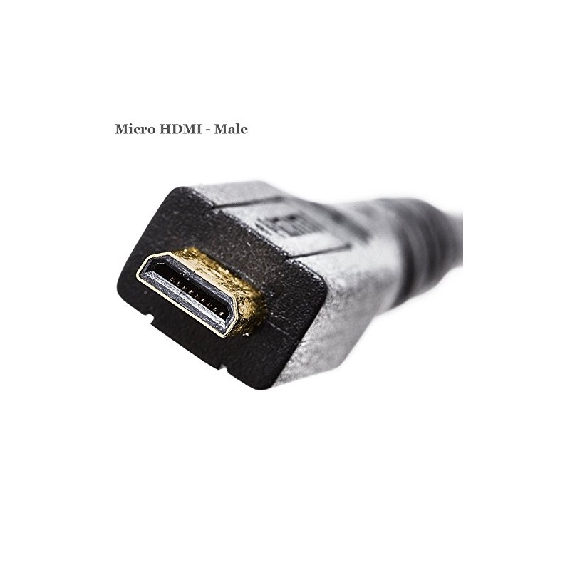 axGear - Cable micro HDMI a HDMI para HDTV 6FT