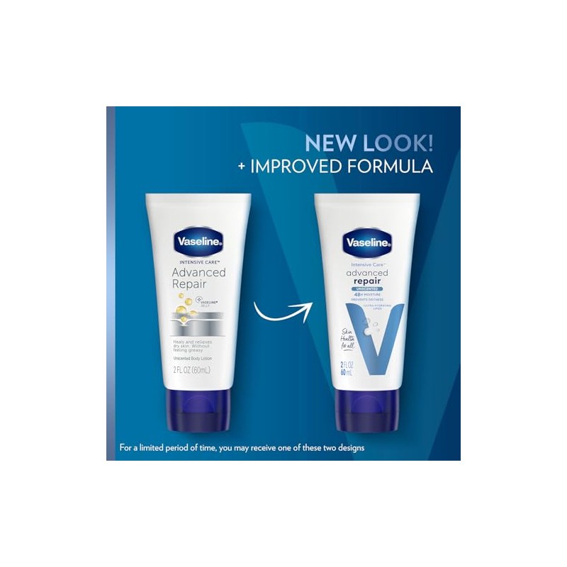 Vaseline Intensive Care Advanced Repair Fragrance Free Moisture Body Lotion