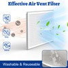 Wintcomfort Air Vent Filter Kit, 39"x39" Cut to Fit Micro