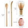 Matcha Set with Matcha Whisk, Ceramic Matcha Whisk Holder and