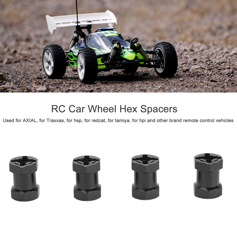 4Pcs RC Wheel Hex Spacers 12mm Remote Control Car Universal