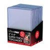 Ultra Pro 3 x 4 Super Thick Baseball Card Toploaders,Polyvinyl