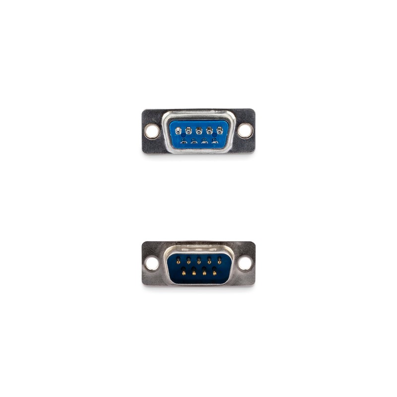 StarTech C9PSM Conector D-Sub DB9 Serial Macho Ensamblado con Carcasa