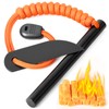 YIWUBAI Premium Flint and Steel Fire Starter Kit - 4